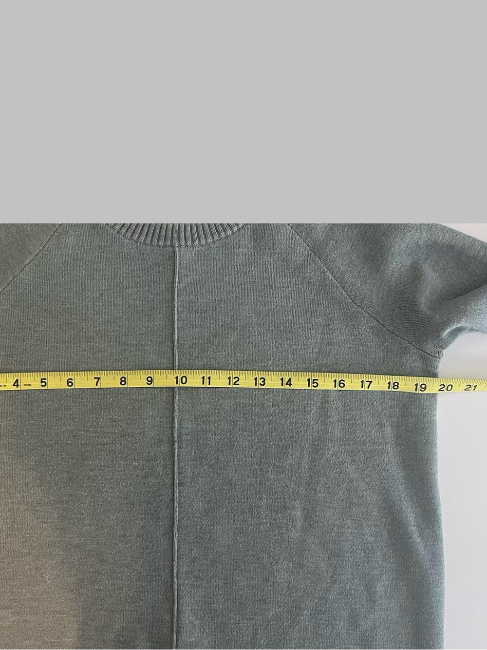 Witty Fox Women's Crewneck Sweater in Dusty Seafoam - Picture 5 of 7